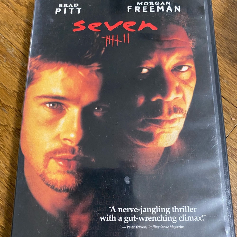 Seven (DVD, 2004)  Morgan Freeman, Brad Pitt